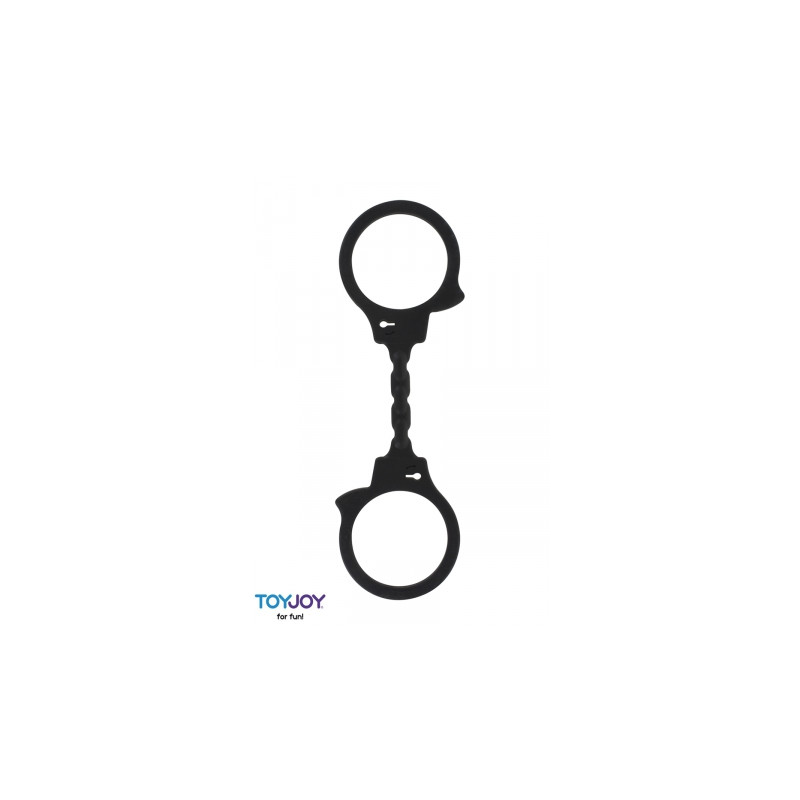 Menottes silicone stretchy - noir