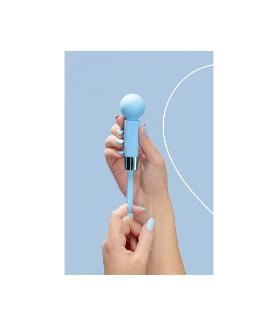 Mini vibro rechargeable Pearlstasy bleu - FairyGasm Mini vibro rechargeable Pearlstasy bleu - FairyGasm