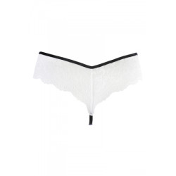 String dentelle blanc V-10488 - Axami
