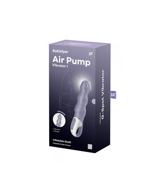 Vibro gonflable Satisfyer Air Pump Vibrator 1 Vibro gonflable Satisfyer Air Pump Vibrator 1