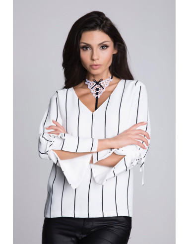 Ramiączko Model Collet White - en Dentelle Blanche