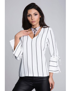 Ramiączko Model Collet White - en Dentelle Blanche 2