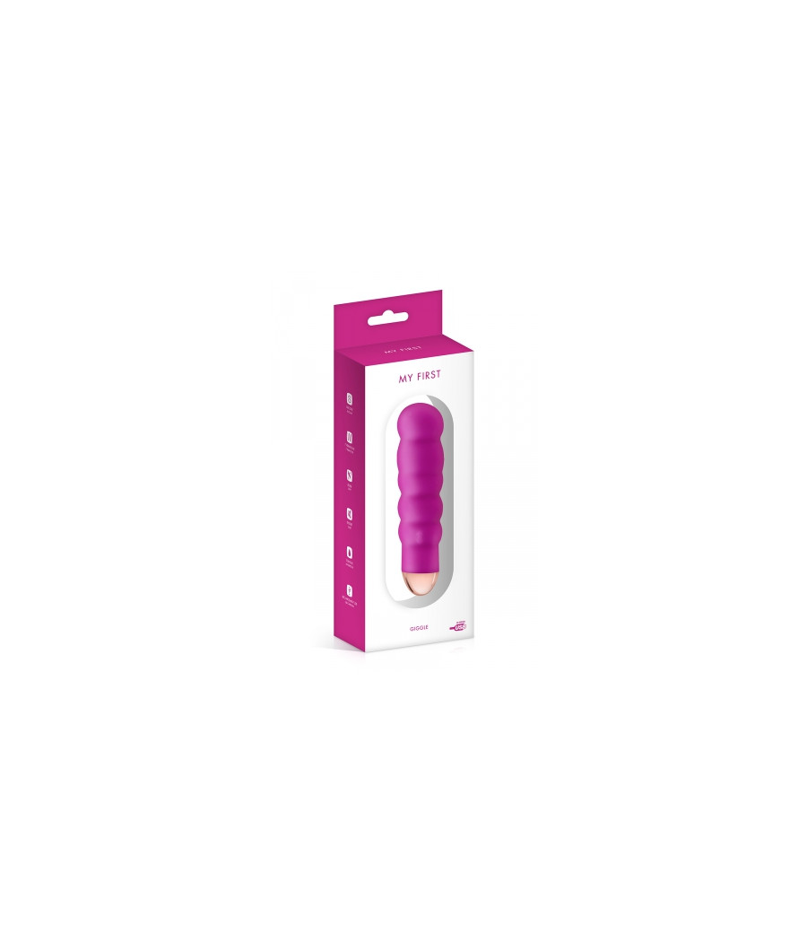 Vibromasseur rechargeable Giggle rose - My First