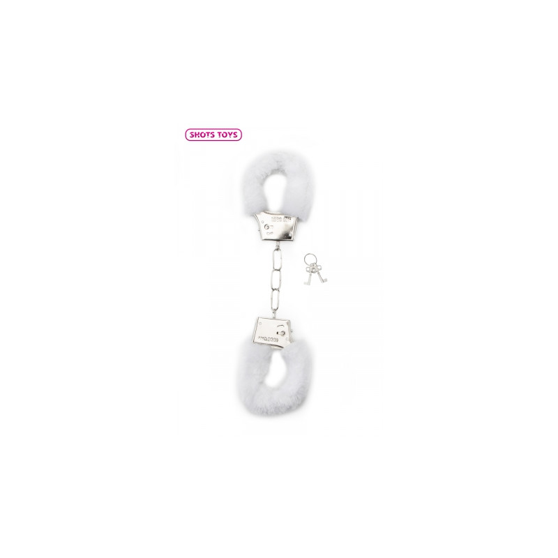 Menottes fourrure Shots - blanc