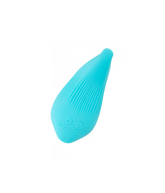 Mini vibro rechargeable DelightfulWave bleu - FairyGasm