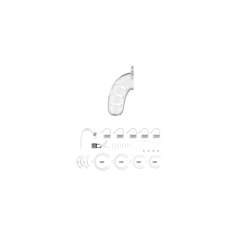 Cage de chasteté 11,5cm avec plug - ManCage 11