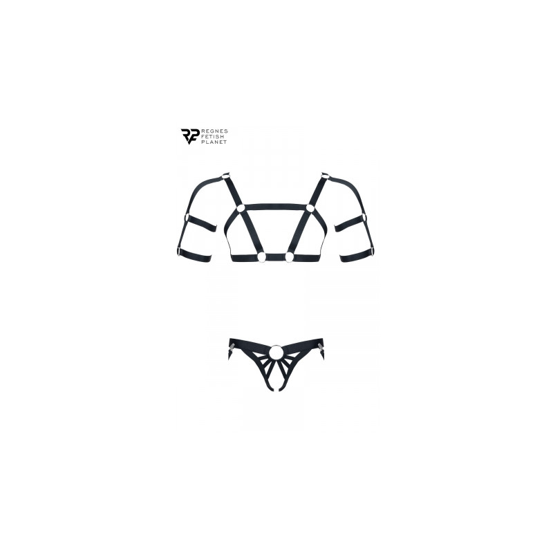 Ensemble harnais et jockstrap ouvert - Regnes