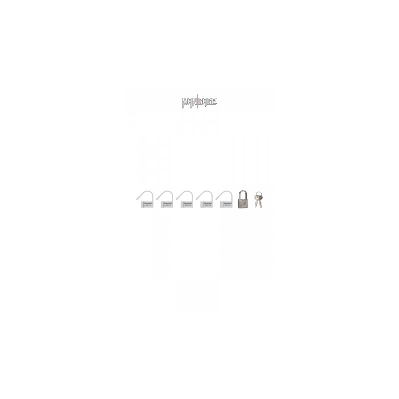 6 Cadenas  blanc - Mancage