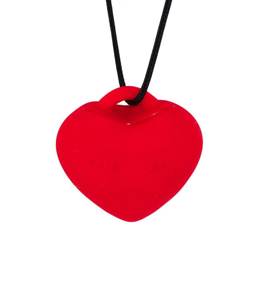 Stimulateur pendentif PleasureStone rouge - FairyGasm
