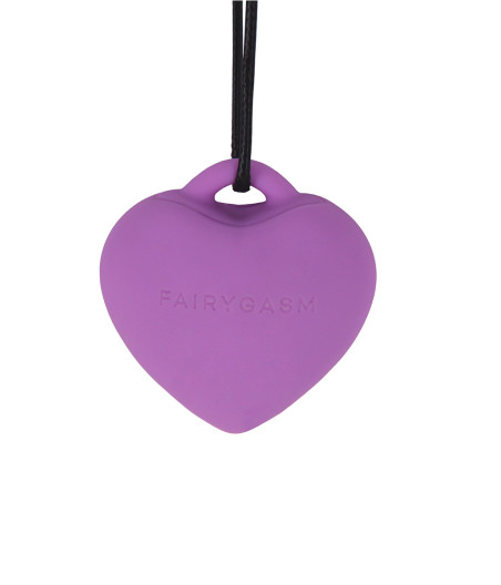 Stimulateur pendentif PleasureStone violet - FairyGasm