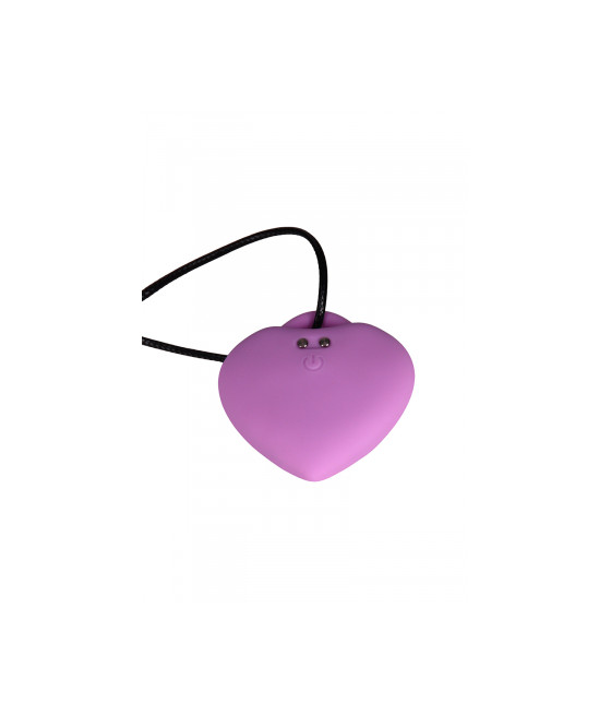 Stimulateur pendentif PleasureStone violet - FairyGasm