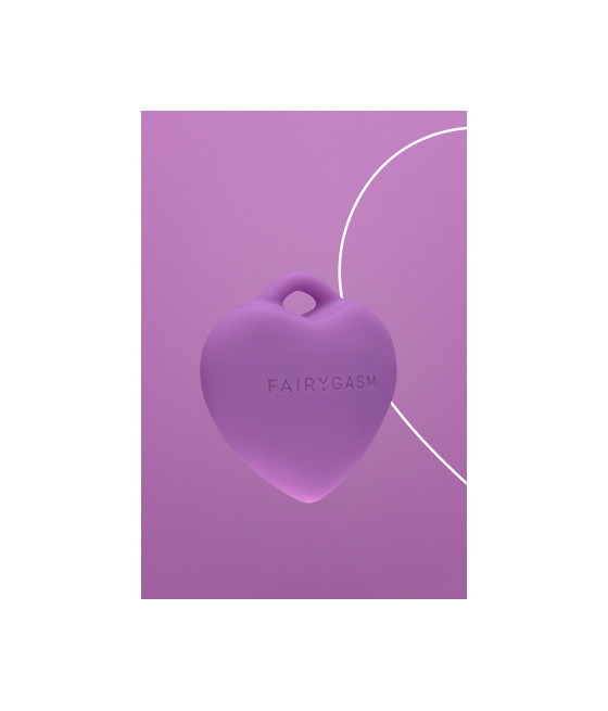 Stimulateur pendentif PleasureStone violet - FairyGasm