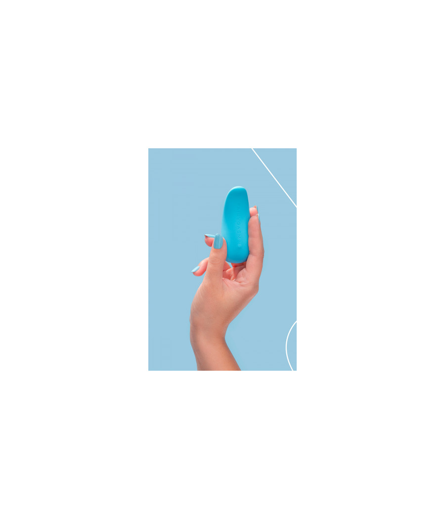 Mini vibro rechargeable ThrillLeaf bleu - FairyGasm