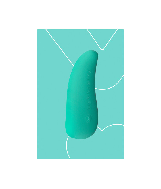 Mini vibro rechargeable ThrillLeaf vert - FairyGasm