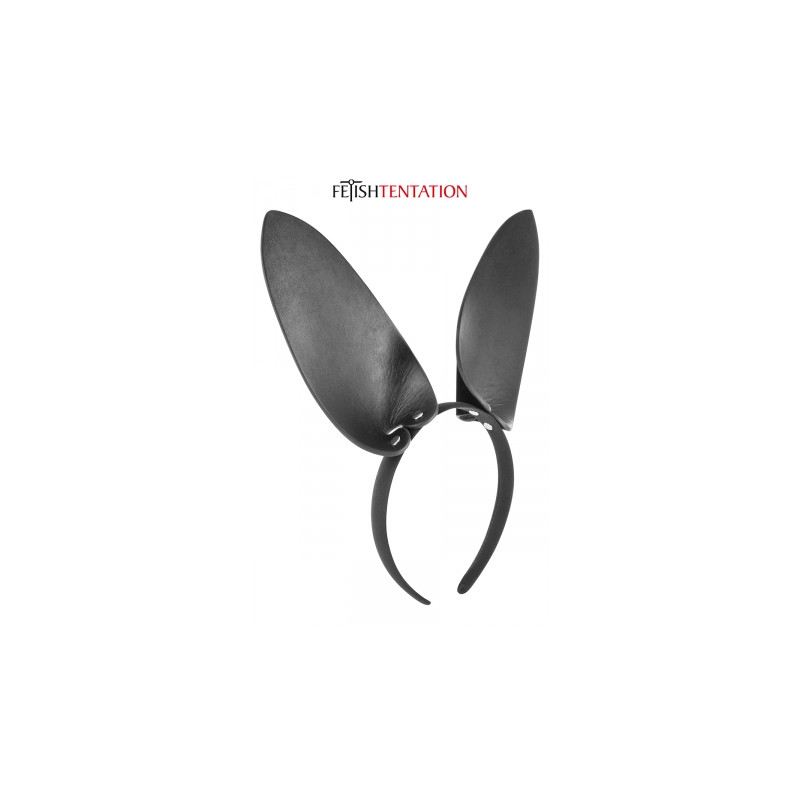 Oreilles de lapin en simili cuir - Fetish Tentation