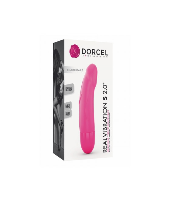 Vibro rechargeable Real Vibration rose S 2.0 - Dorcel Vibro rechargeable Real Vibration rose S 2.0 - Dorcel