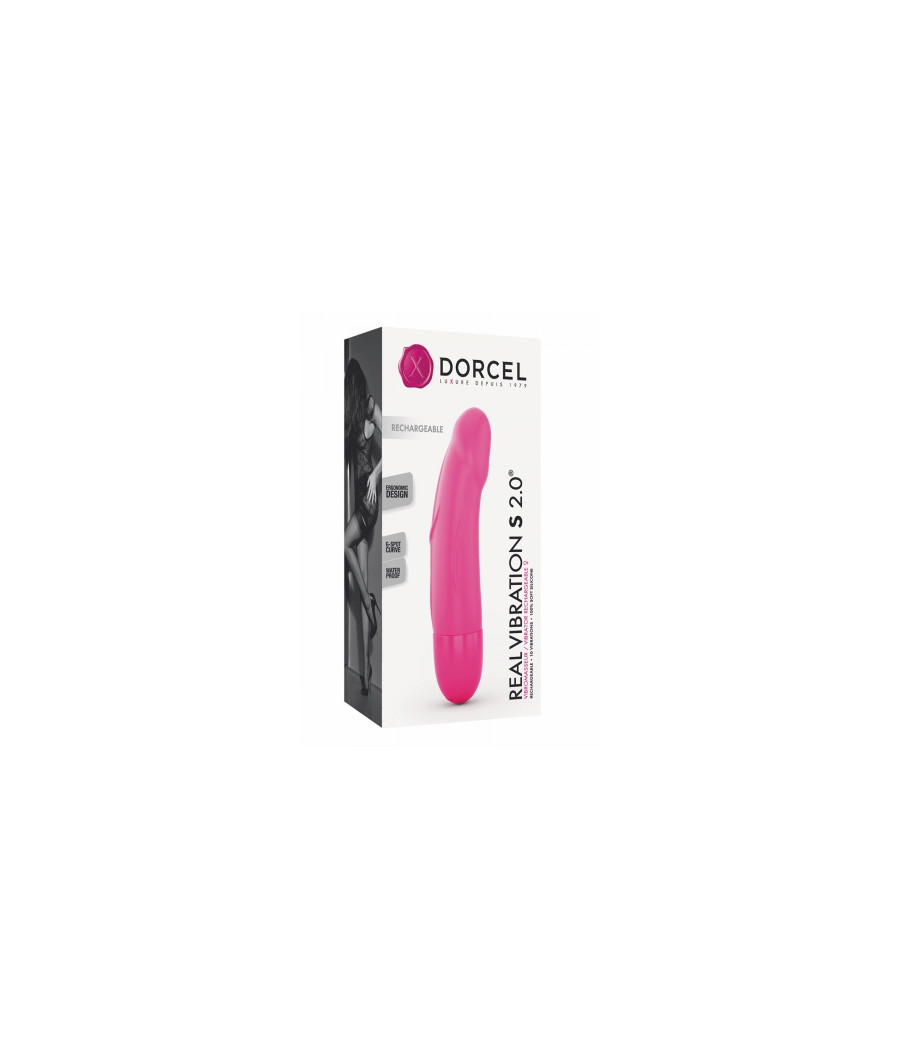 Vibro rechargeable Real Vibration rose S 2.0 - Dorcel