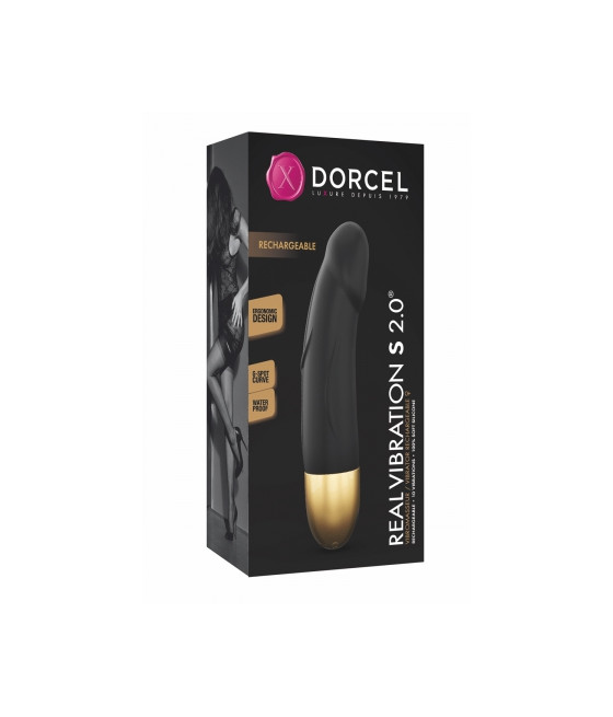 Vibro rechargeable Real Vibration gold S 2.0 - Dorcel Vibro rechargeable Real Vibration gold S 2.0 - Dorcel