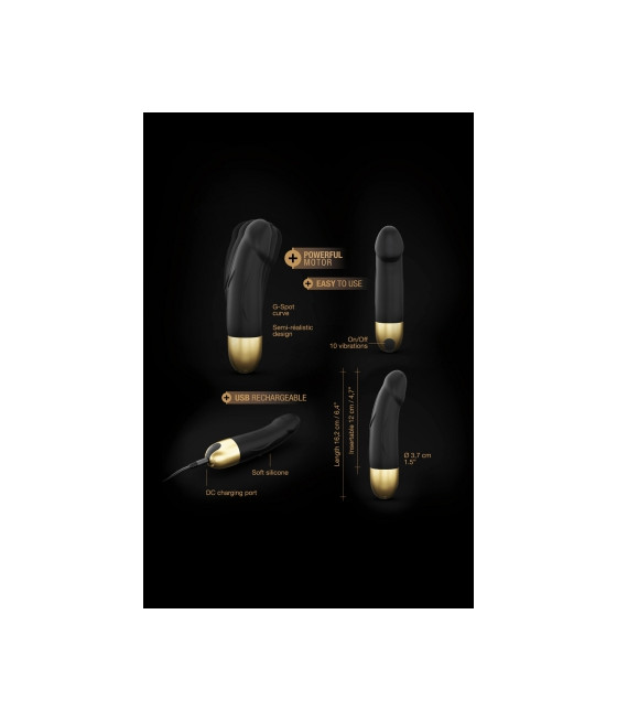 Vibro rechargeable Real Vibration gold S 2.0 - Dorcel Vibro rechargeable Real Vibration gold S 2.0 - Dorcel