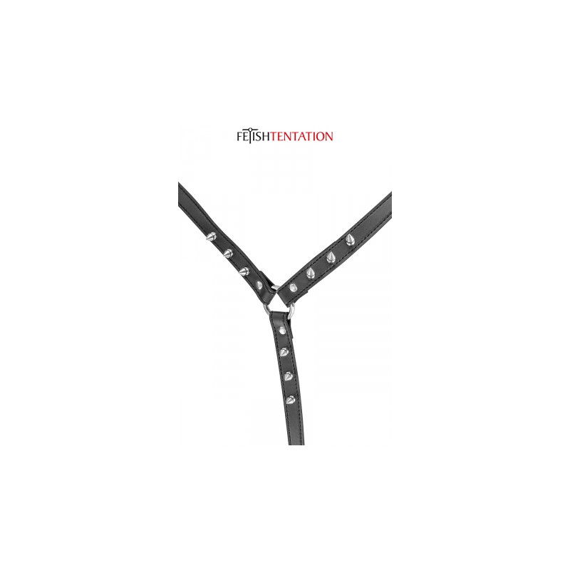 Harnais buste à pointes - Fetish Tentation