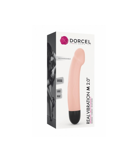 Vibro rechargeable Real Vibration M 2.0 - Dorcel Vibro rechargeable Real Vibration M 2.0 - Dorcel