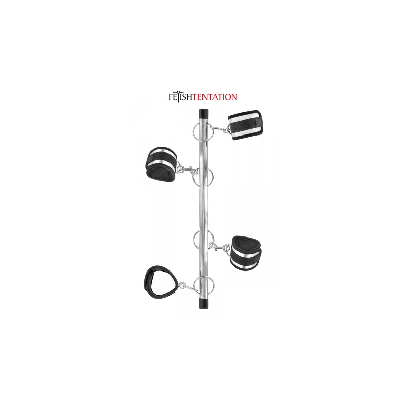 Barre de soumission 4 menottes Fetish Tentation