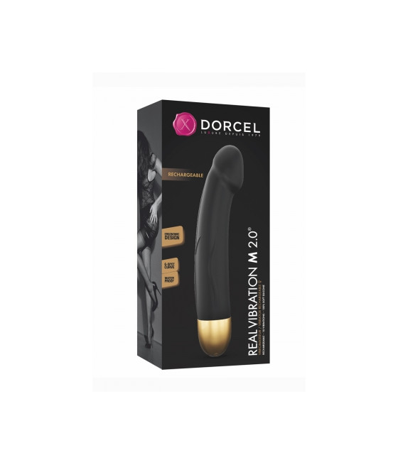Vibro rechargeable Real Vibration gold M 2.0 - Dorcel Vibro rechargeable Real Vibration gold M 2.0 - Dorcel