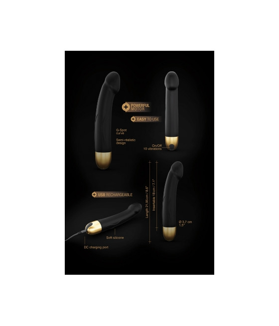Vibro rechargeable Real Vibration gold M 2.0 - Dorcel Vibro rechargeable Real Vibration gold M 2.0 - Dorcel
