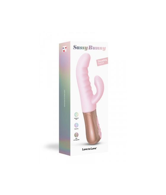 Vibro Rabbit Sassy Bunny rose - Love to Love