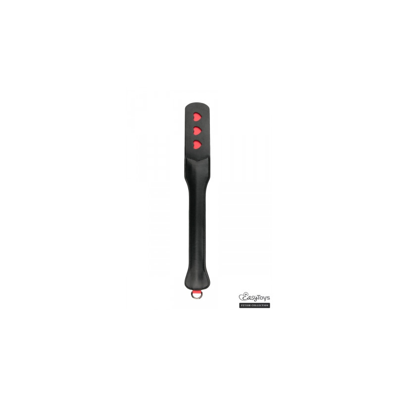 Paddle cuir 3 coeurs - Easytoys Fetish Collection