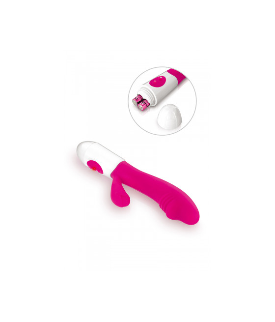 Vibromasseur Rabbit Elya rose - Yoba