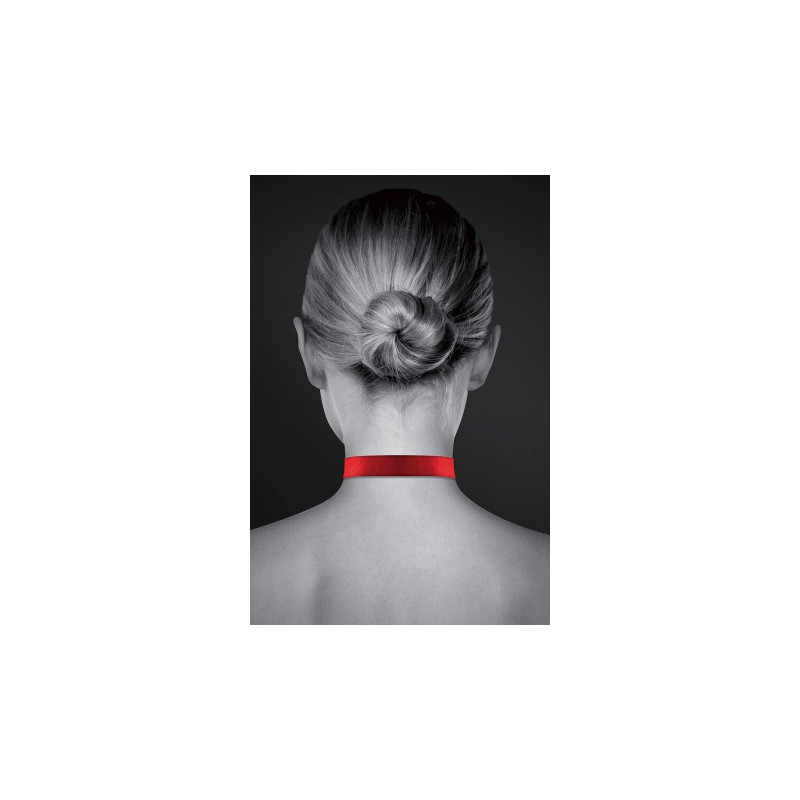 Collier rouge cadenas coeur - Bijoux Pour Toi