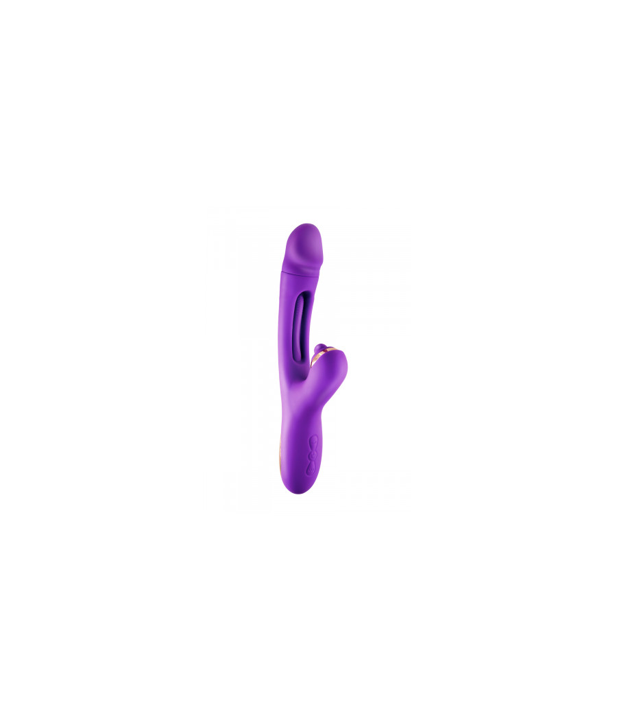 Vibromasseur rabbit 3-en-1 Joyfully violet - Yoba