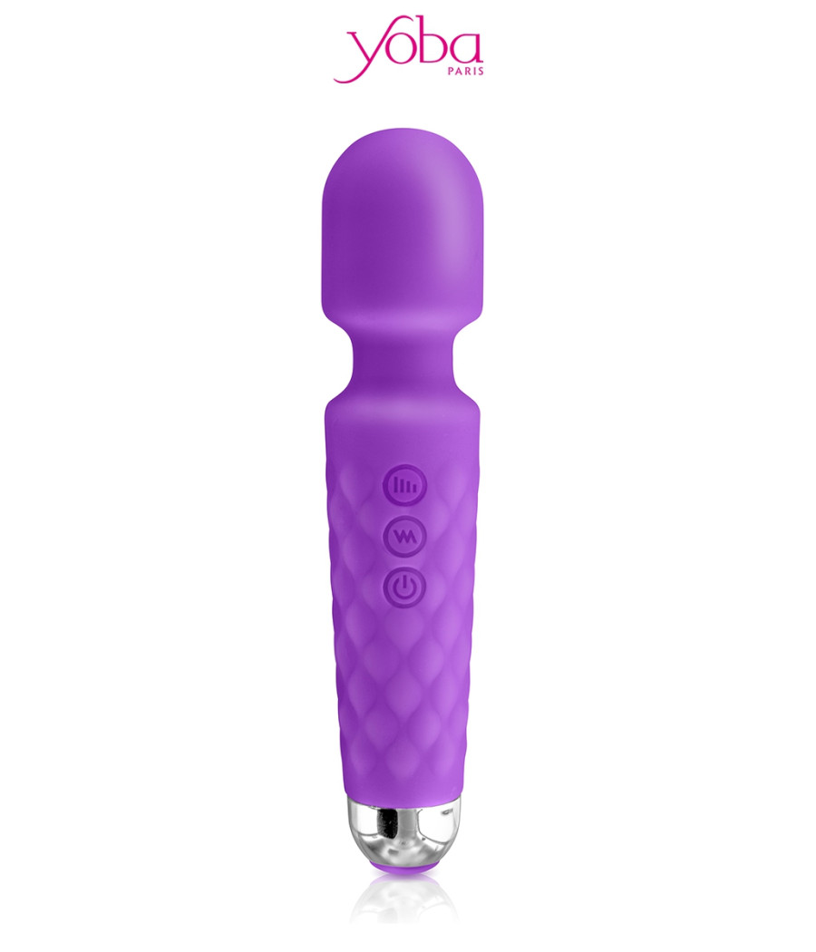 Vibro Love Wand rechargeable violet - Yoba Vibro Love Wand rechargeable violet - Yoba