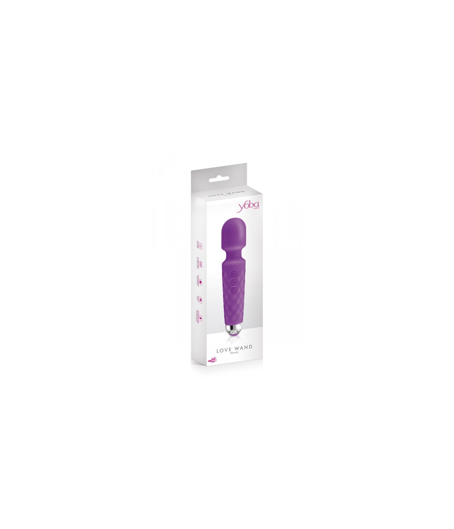 Vibro Love Wand rechargeable violet - Yoba