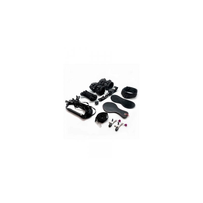 Kit BDSM Fury noir - Alive