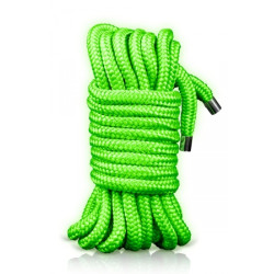 Corde de bondage phosphorescente 5m - Ouch