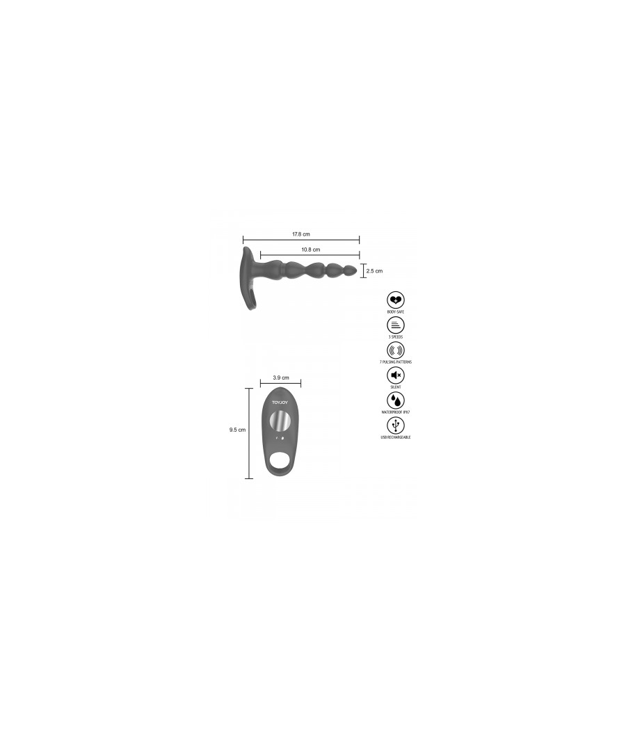 Vibro pour double pénétration Elixer