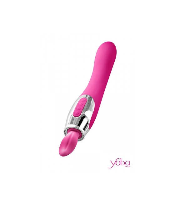 Stimulateur 4 en 1 Harmony fuchsia - Yoba Stimulateur 4 en 1 Harmony fuchsia - Yoba