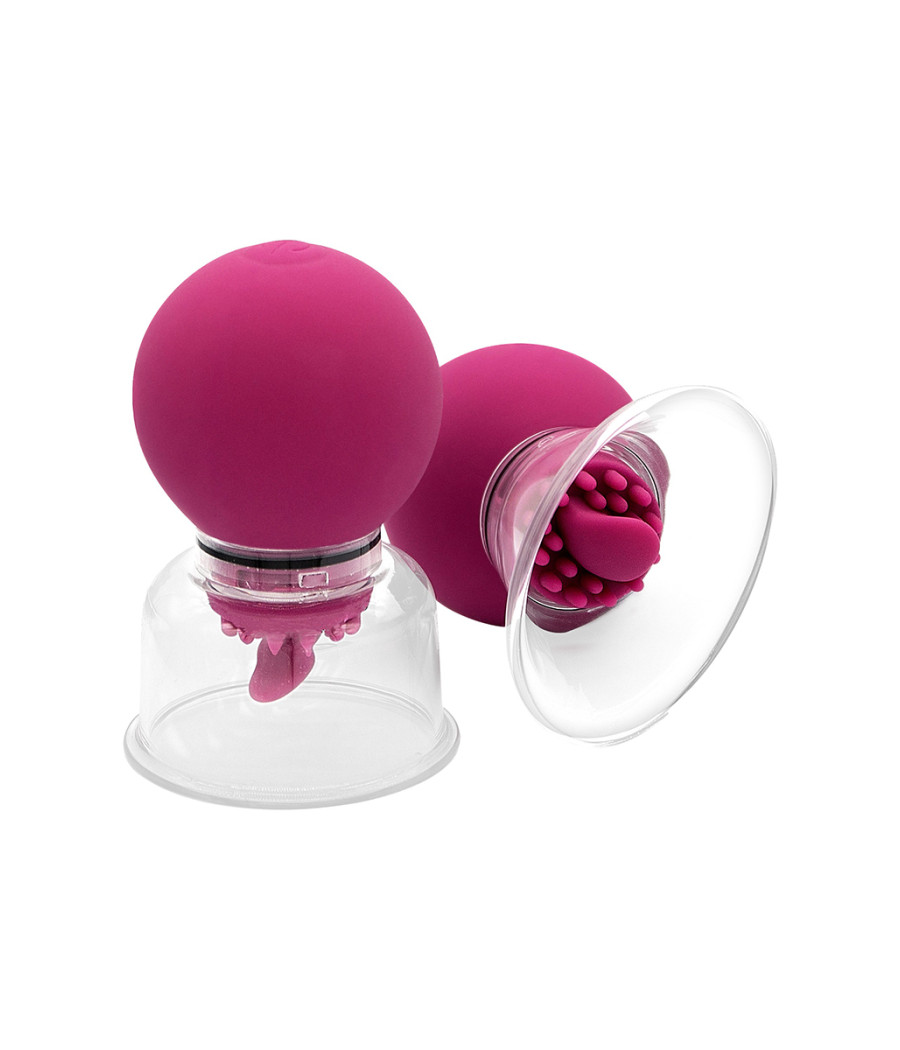 Pompe à clitoris et tétons rotative et vibrante - She.E.O.