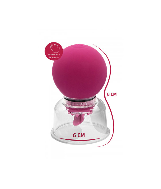 Pompe à clitoris et tétons rotative et vibrante - She.E.O.