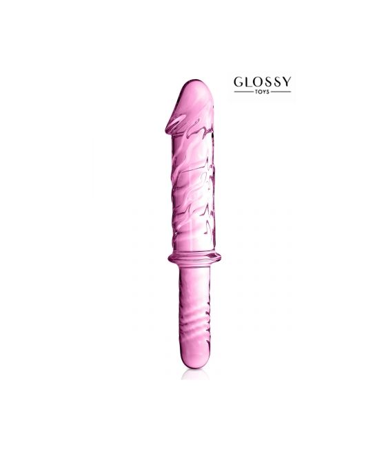 Gode verre Glossy Toysn°12 Pink