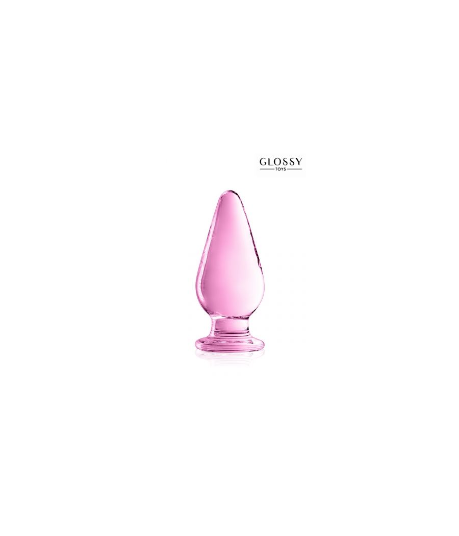 Plug anal verre Glossy Toys n° 26 Pink