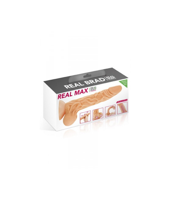 Gode ultra-réaliste 24 cm - Real max