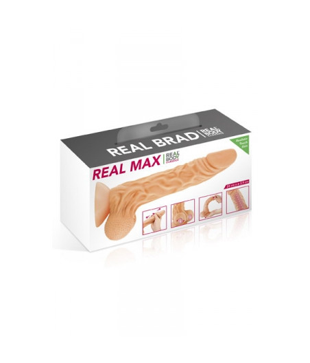 Gode ultra-réaliste 24 cm - Real max