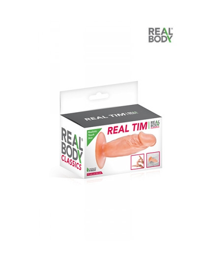 Plug anal réaliste 11 cm - Real Tim