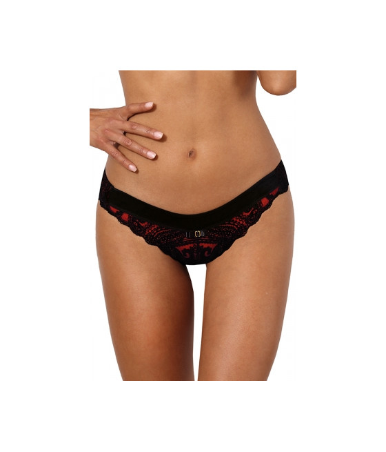 String rouge et noir  V-10048 - Axami