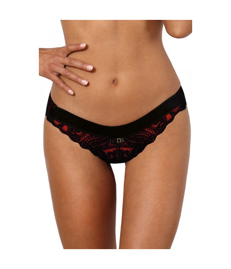 String rouge et noir  V-10048 - Axami