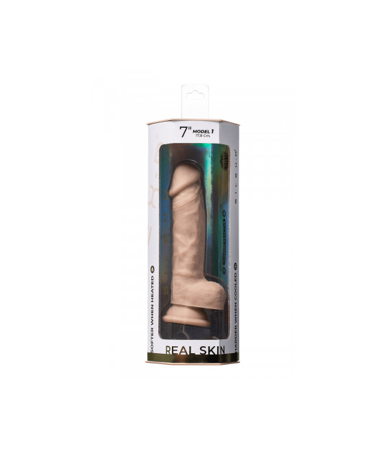 Gode Real Skin Model 1 flesh 17,8 cm - SilexD