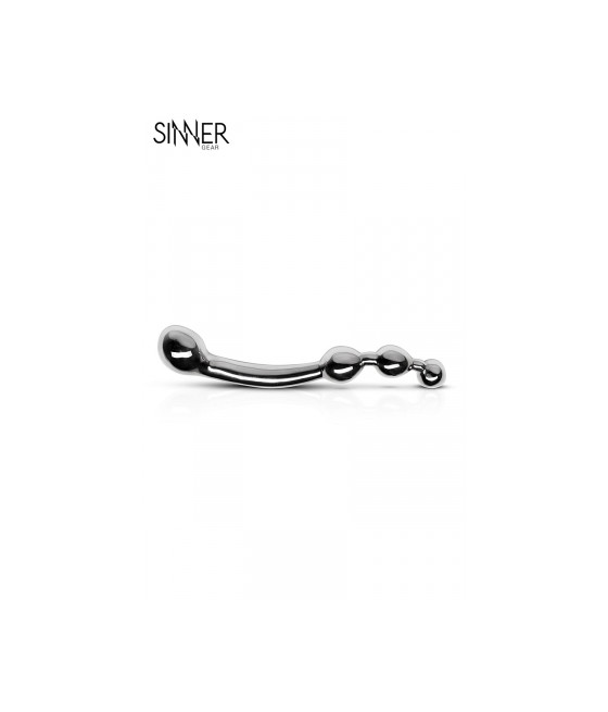 Gode métal Pleasure Wand - Sinner Gear Gode métal Pleasure Wand - Sinner Gear